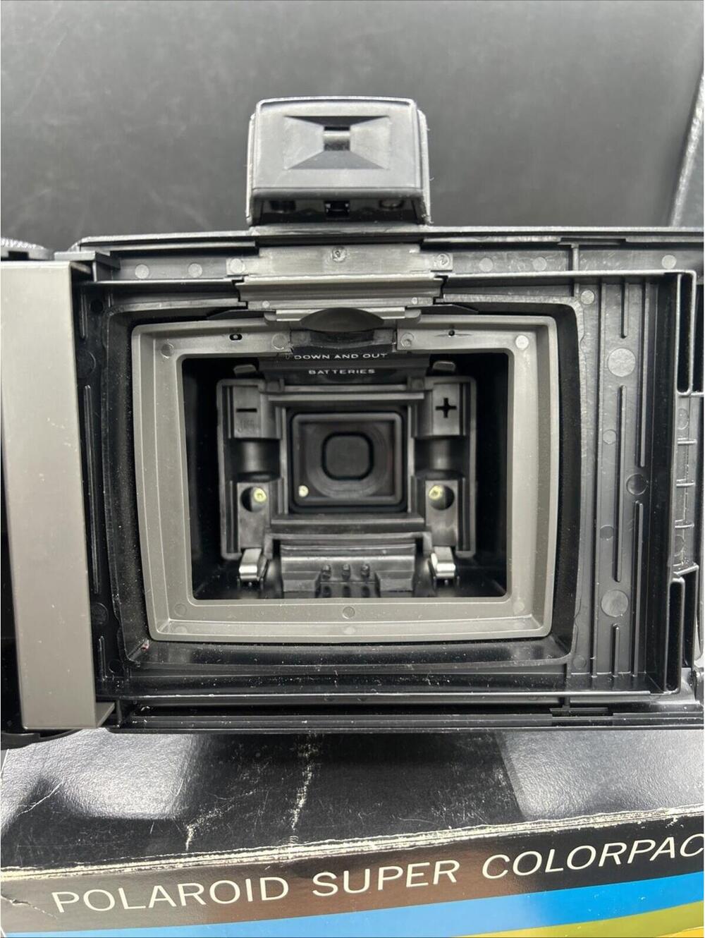 Vintage 1970’s Polaroid Super Shooter Land Camera Orig Box Manual Untested Clean - Picture 9 of 10